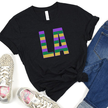 NolaCajun Mardi Gras LA Shirt Lifestyle View Louisiana Mardi Gras Cajun