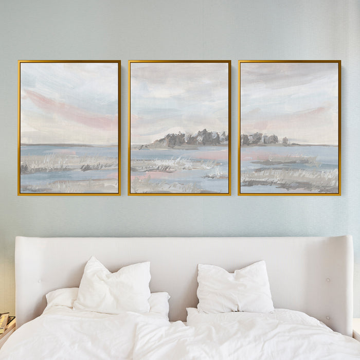 8"x10" / Canvas Set / Antique Gold