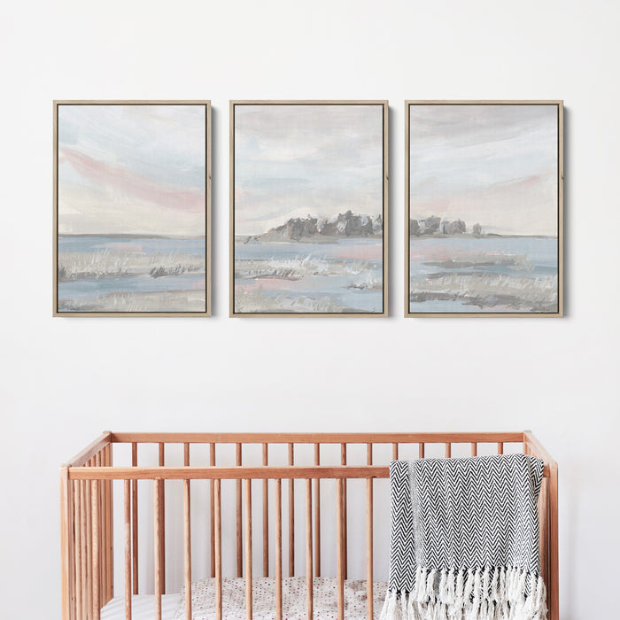 8"x10" / Canvas Set / Natural Wood