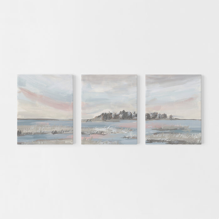 Marsh Sunrise - Set of 3 - Jetty Home