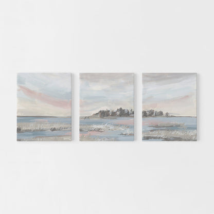 Marsh Sunrise - Set of 3 - Jetty Home