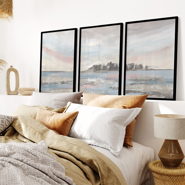 Marsh Sunrise - Set of 3 - Jetty Home