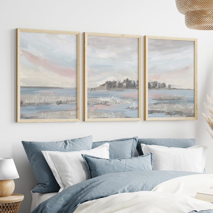 5"x7" / Art Print Set / Natural Wood