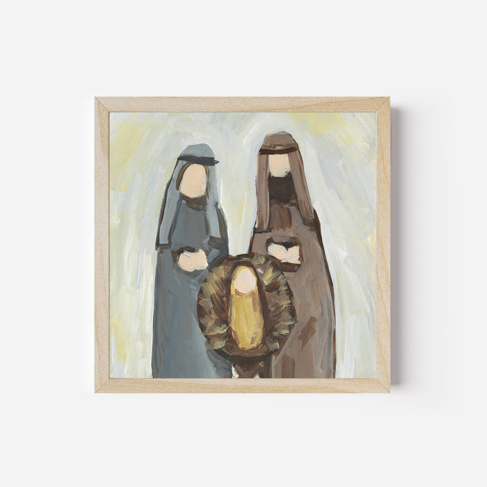 Mary and Joseph  - Art Print or Canvas - Jetty Home