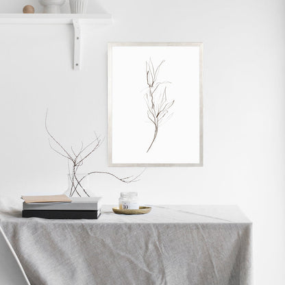 5"x7" / Art Print / Antique Silver