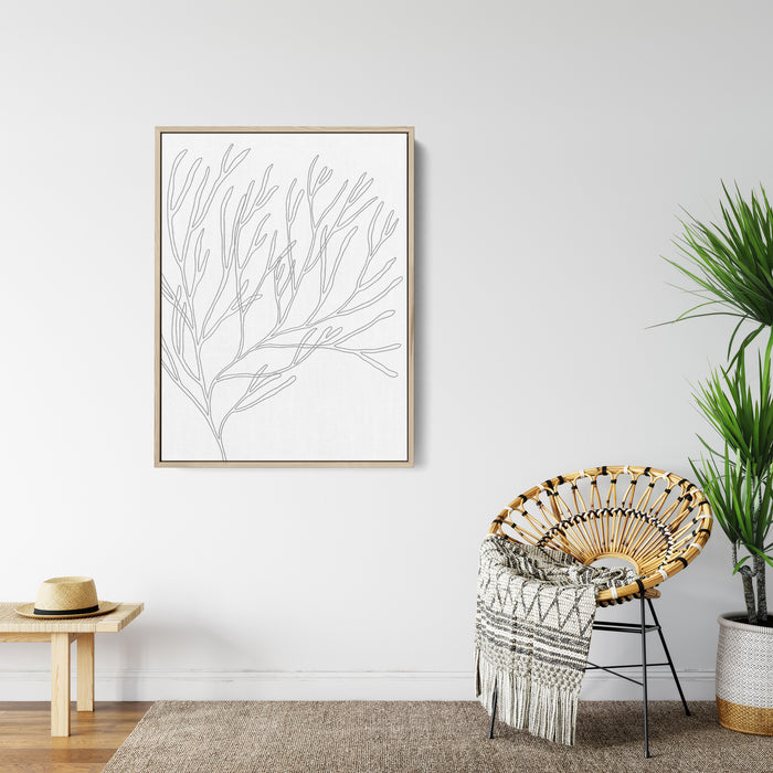 8"x10" / Canvas / Natural Wood