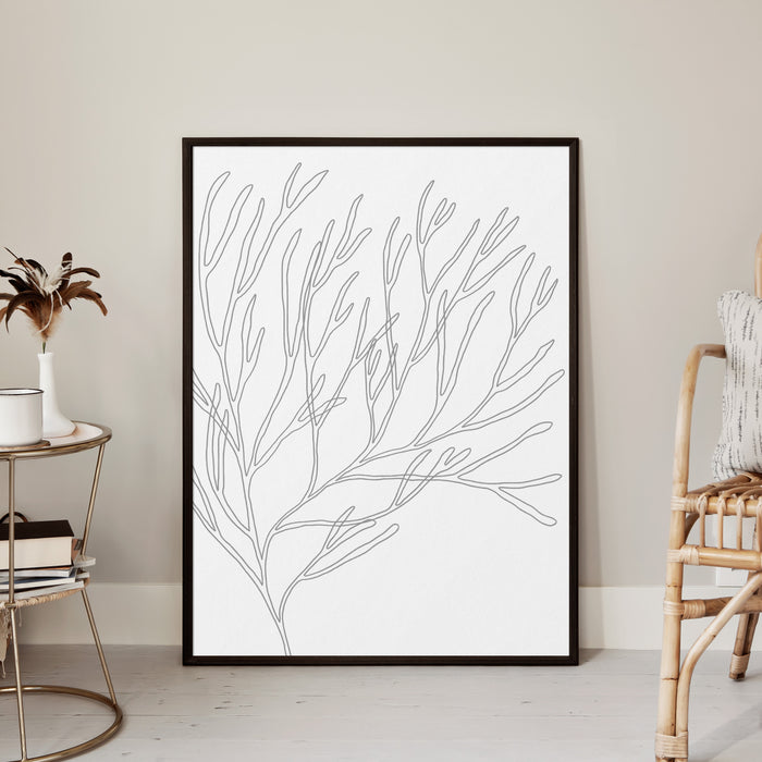 5"x7" / Art Print / Black