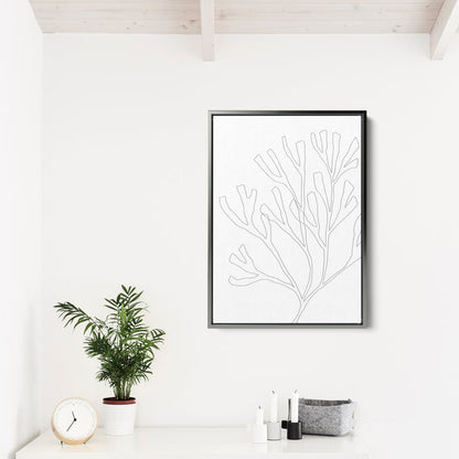 8"x10" / Canvas / Antique Silver