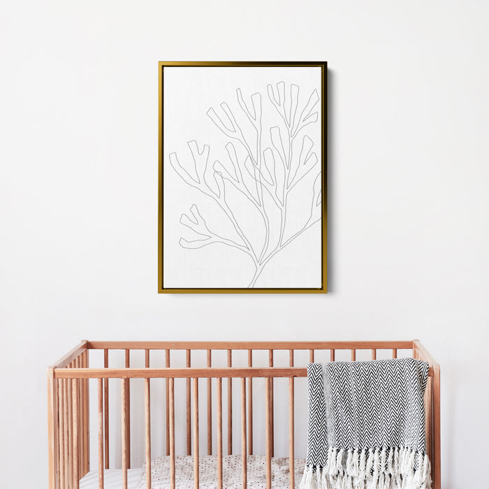 Minimalist Seaweed Illustration, No. 2 - Jetty Home