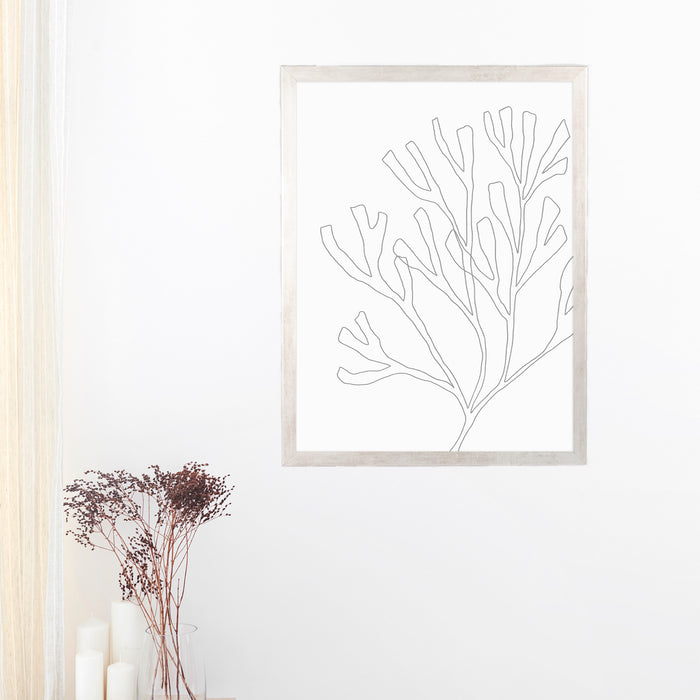 Minimalist Seaweed Illustration, No. 2 - Jetty Home