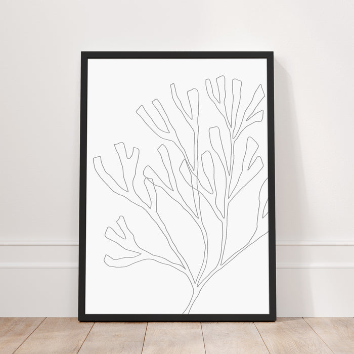 5"x7" / Art Print / Black