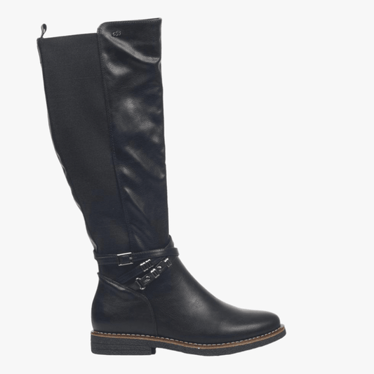 Miss Black Womens Dolinde 1 Boot Black Miss Black