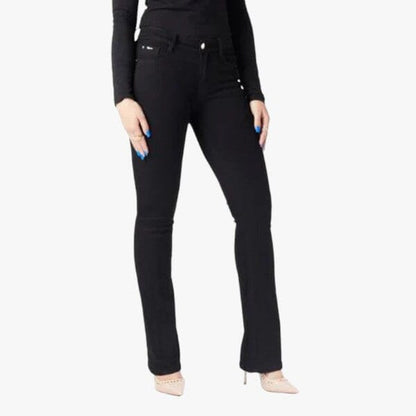 Miss Black Womens Havana 1 Bootleg Jean Black Miss Black