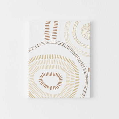 Abstract Shapes Floral Inspired Neutral Wall Art Print or Canvas - Jetty Home