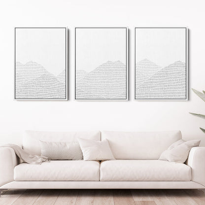 8"x10" / Canvas Set / White