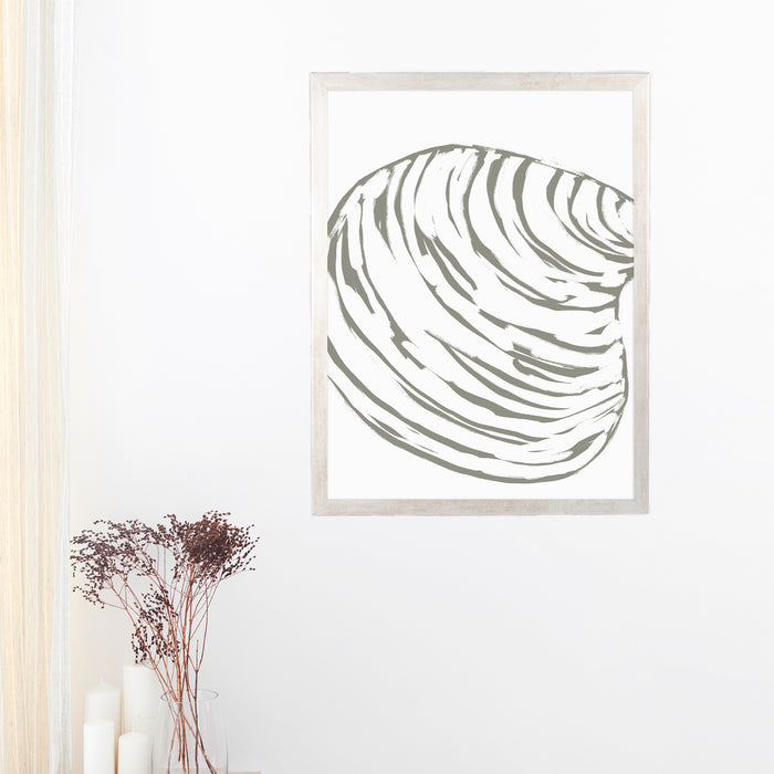 5"x7" / Art Print / Antique Silver