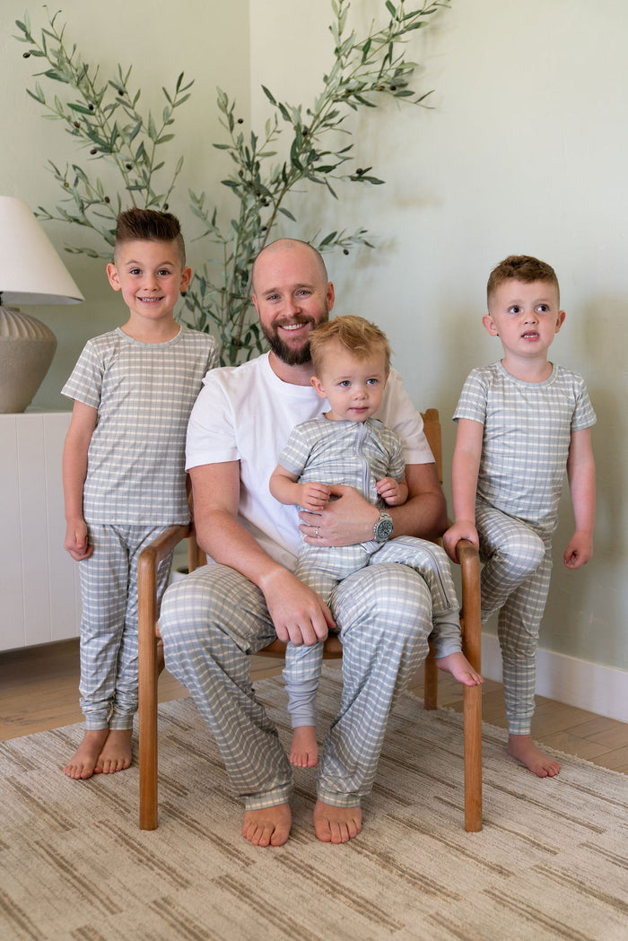 MUTED GREEN PLAID | MEN'S PANTS