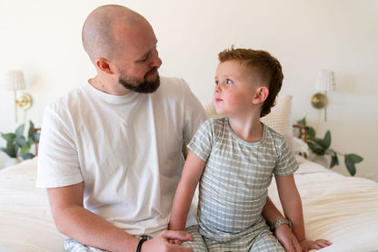 MUTED GREEN PLAID | SHORT SLEEVE