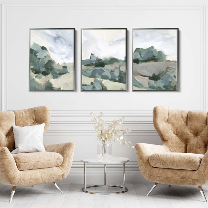 8"x10" / Canvas Set / Antique Silver