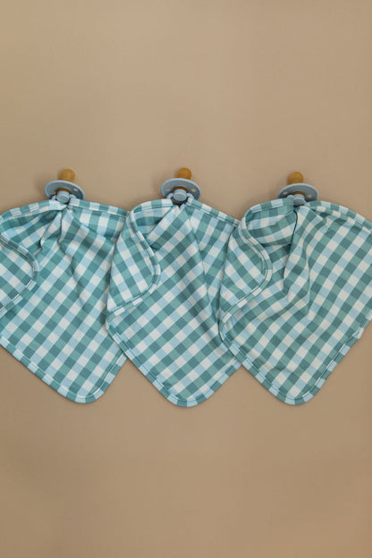 MUTED TEAL GINGHAM | LOVIE