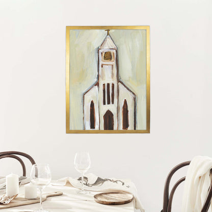 Neutral Church Painting No. 2 - Jetty Home