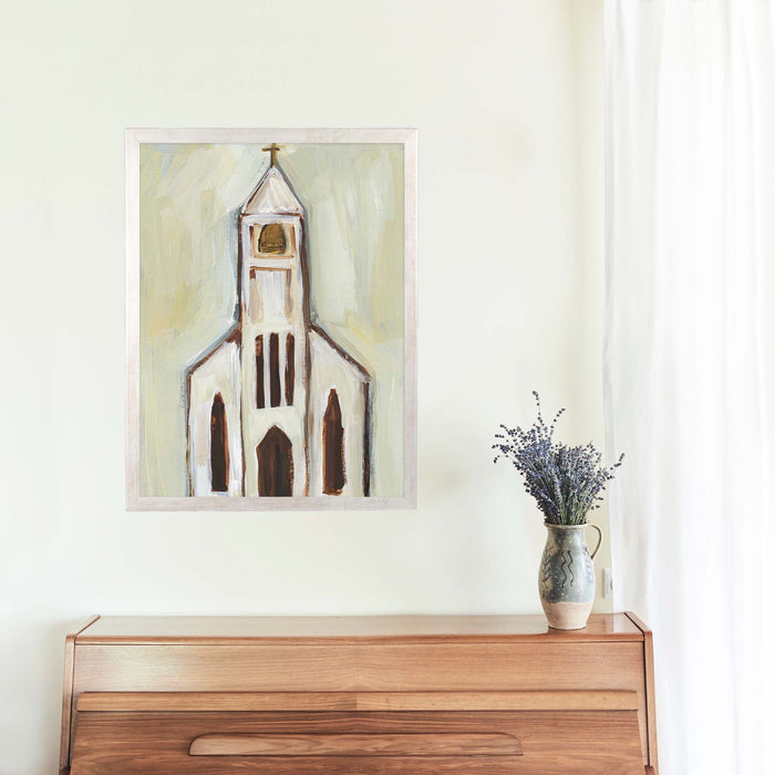 Neutral Church Painting No. 2 - Jetty Home