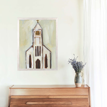 Neutral Church Painting No. 2 - Jetty Home