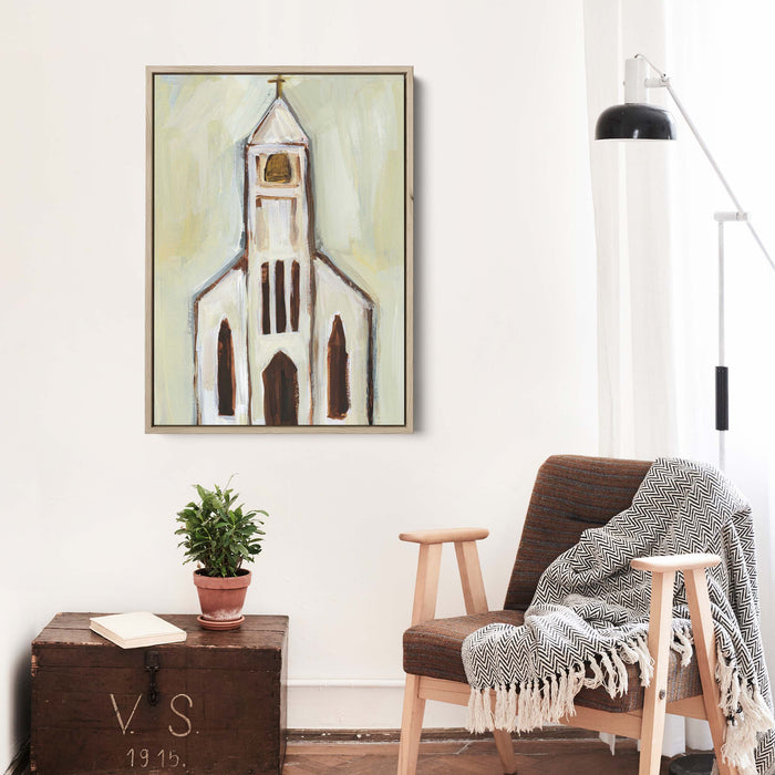 Neutral Church Painting No. 2 - Jetty Home
