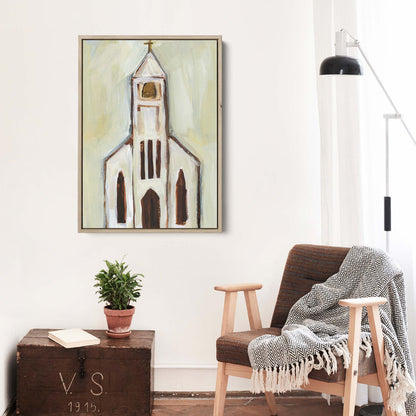 Neutral Church Painting No. 2 - Jetty Home
