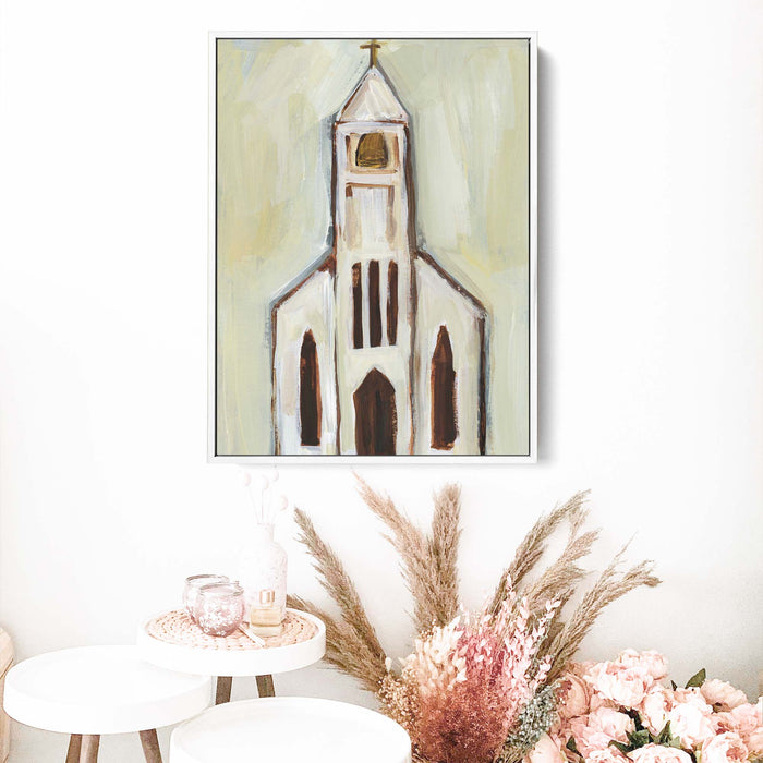 8"x10" / Canvas / White