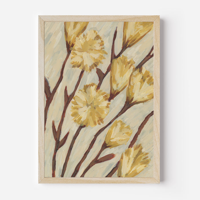 Neutral Poppy Flower  - Art Print or Canvas - Jetty Home
