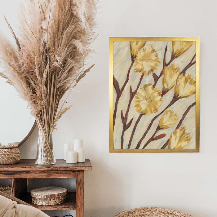 Neutral Poppy Flower - Jetty Home