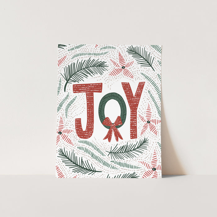 Nordic Christmas Joy  - Art Print or Canvas - Jetty Home