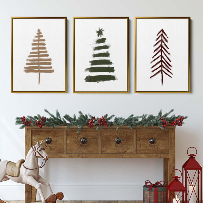 8"x10" / Canvas Set / Antique Gold