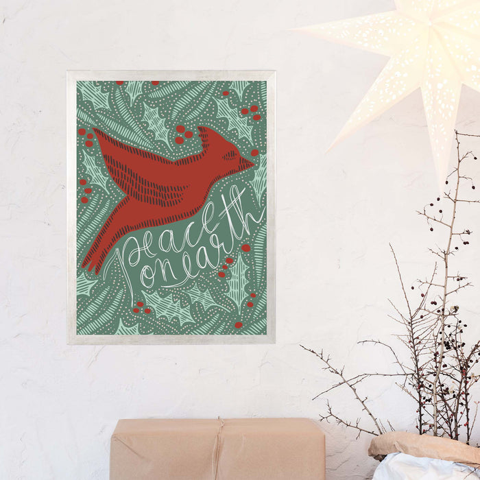 5"x7" / Art Print / Antique Silver