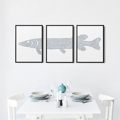 8"x10" / Canvas Set / Black
