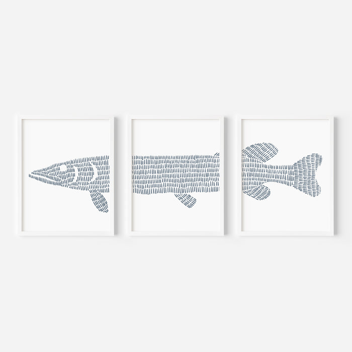 Northern Pike Lake Fish - Set of 3 - Jetty Home