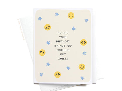 Nothing But Smiles Greeting Card - Onderkast Studio