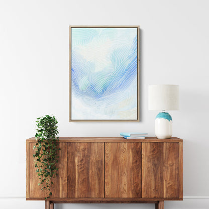 8"x10" / Canvas / Natural Wood