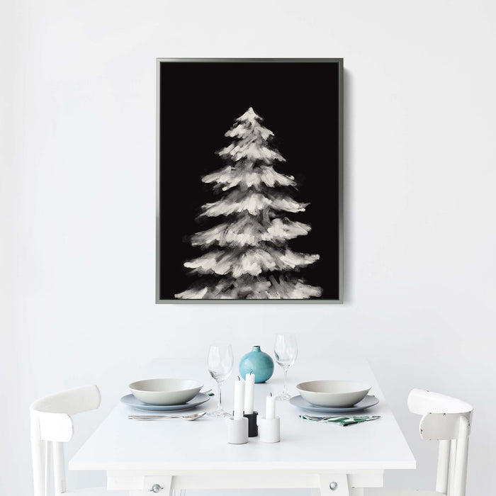 8"x10" / Canvas / Antique Silver