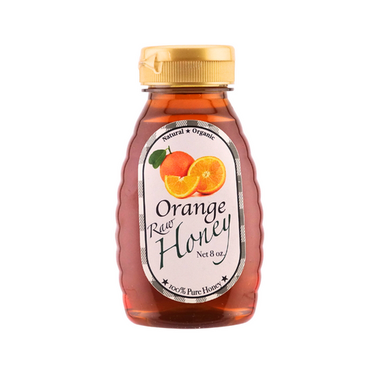 Orange Infused Raw Honey