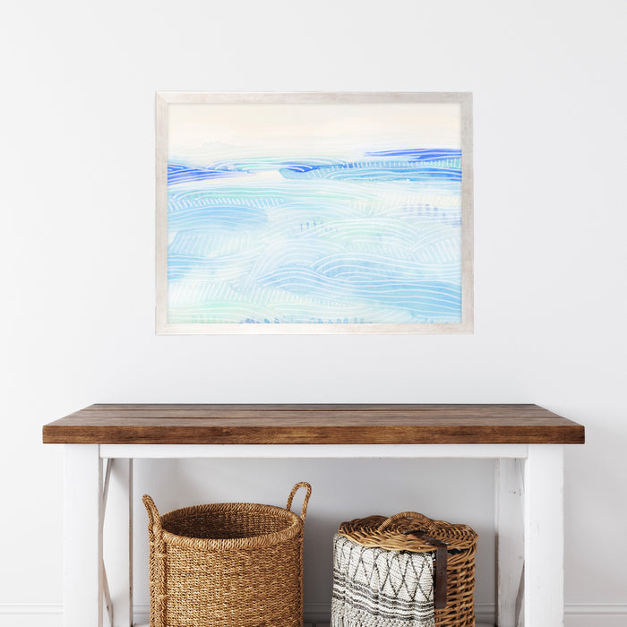 5"x7" / Art Print / Antique Silver