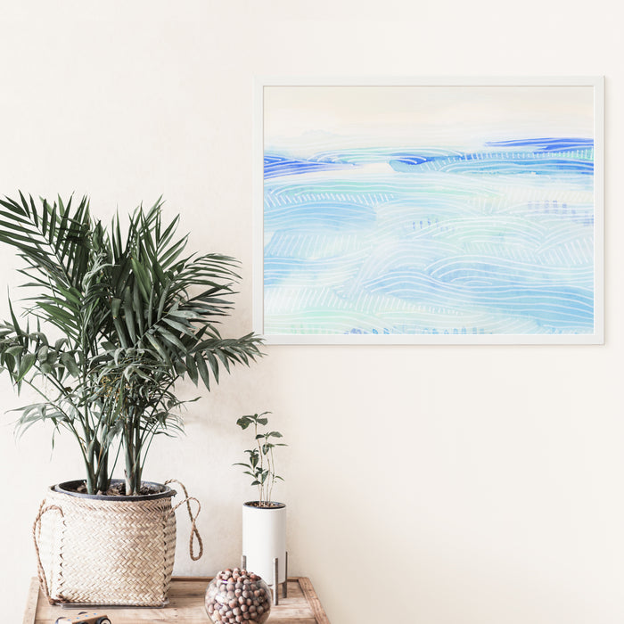 5"x7" / Art Print / White