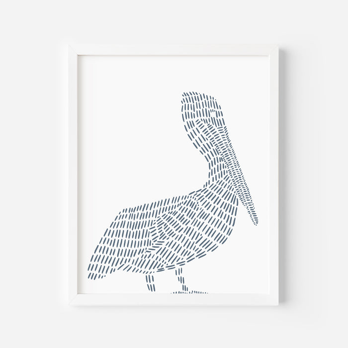 Pelican Illustration - Jetty Home
