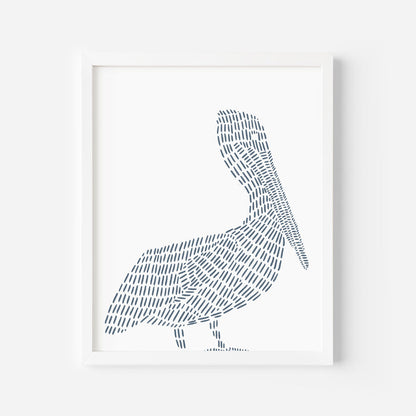 Pelican Illustration - Jetty Home