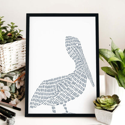 Pelican Illustration - Jetty Home