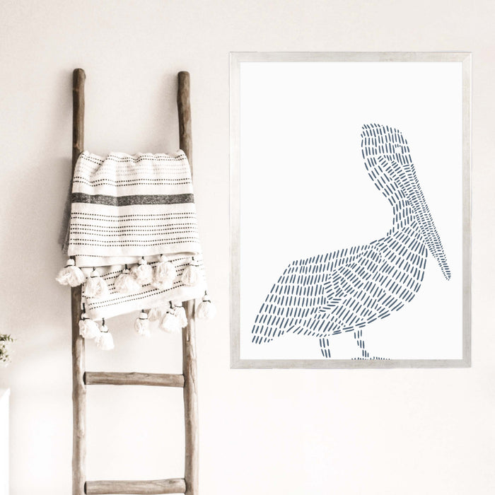 Pelican Illustration - Jetty Home