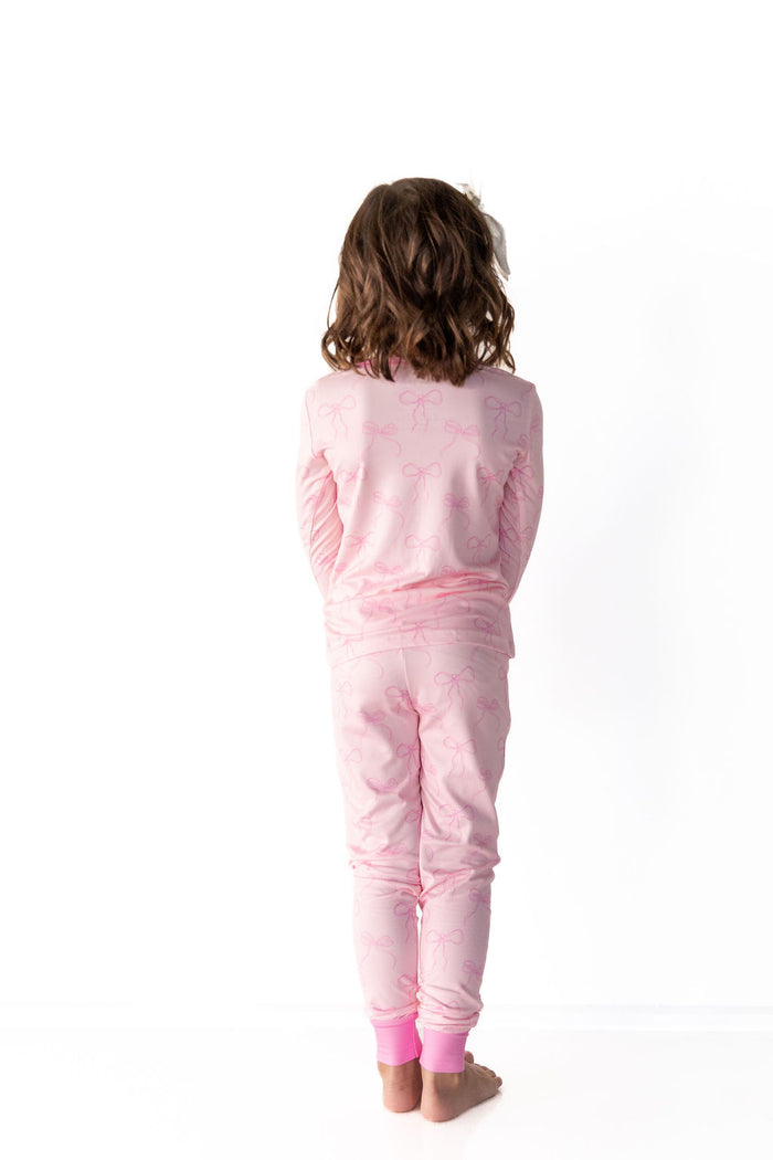 PINK BOWS | LONG SLEEVE