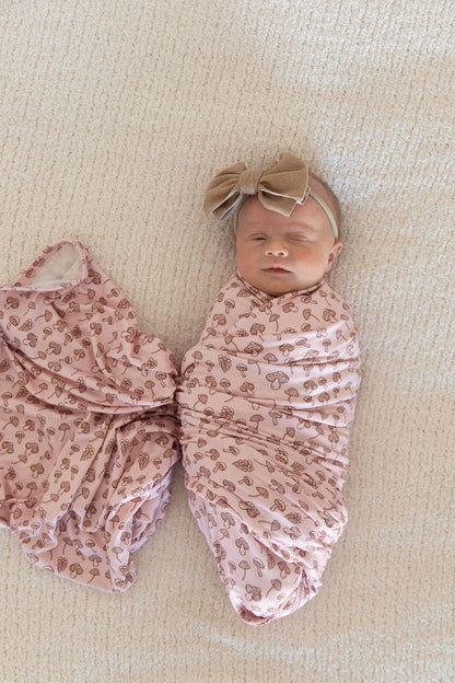 PINK MUSHROOMS | SWADDLE
