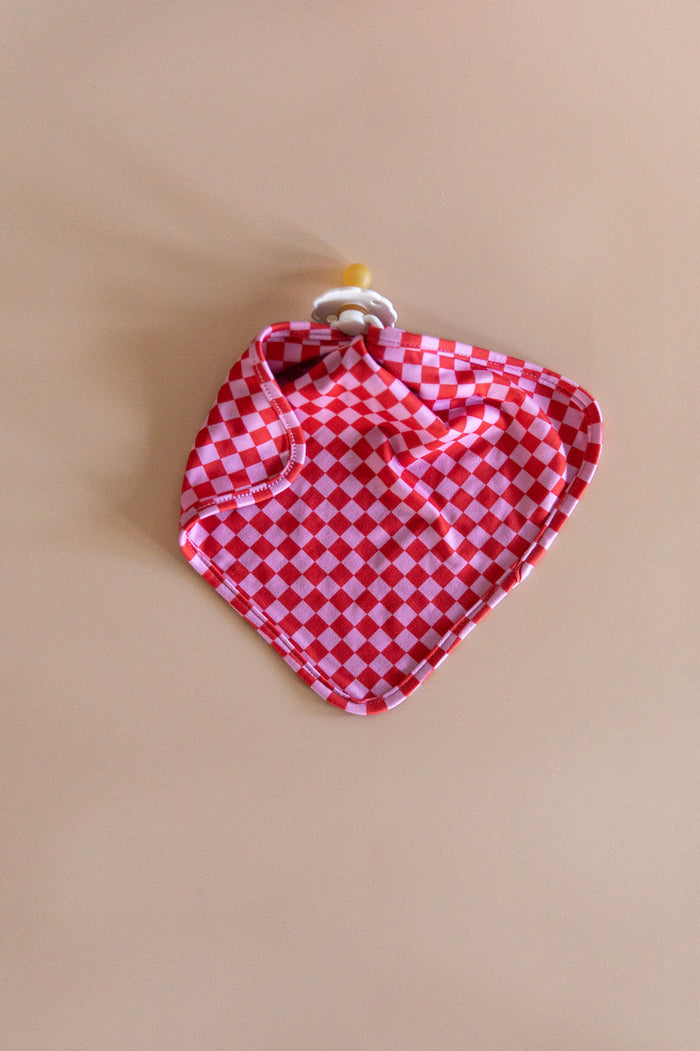 PINK + RED MINI CHECKER | LOVIE